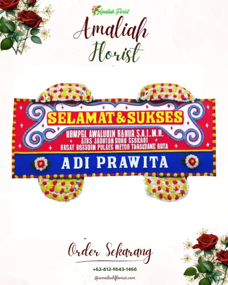 Papan Bunga Ucapan Selamat Dadisari